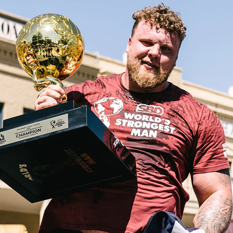 Tom Stoltman World's Strongest Man 2022 - Training Routine and Diet