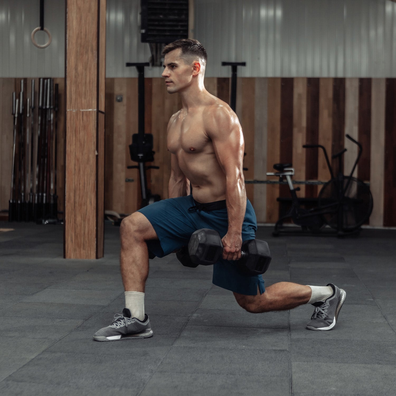 Strength Training Pull Day Hip Pull Exercise Six Unilateral Dumbbell