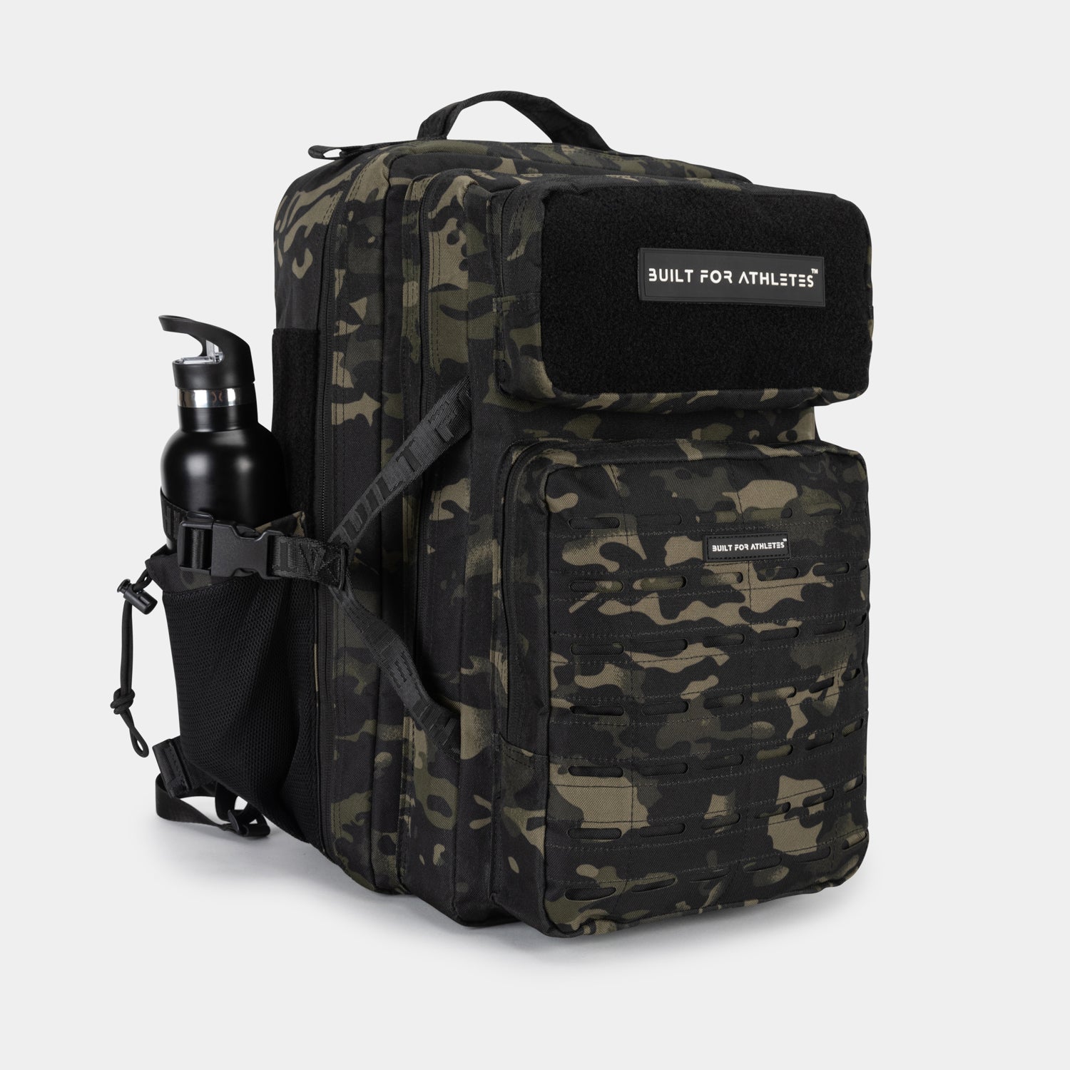 Large Black Camo 45L Gym Backpack