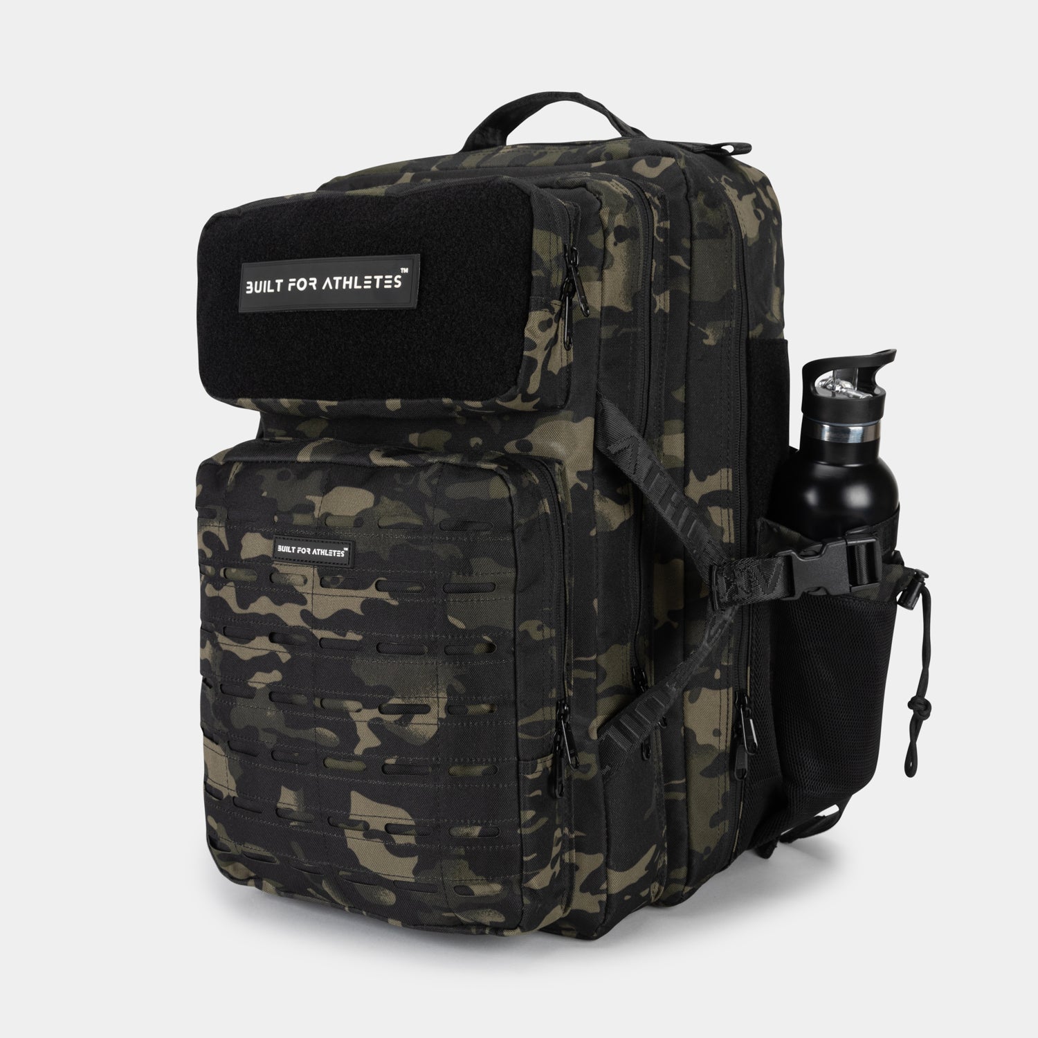 Large Black Camo 45L Gym Backpack