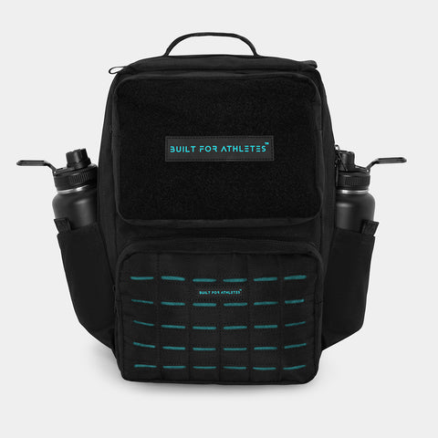 Black & Aqua Training Backpack