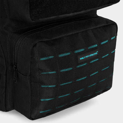 Black & Aqua Training Backpack