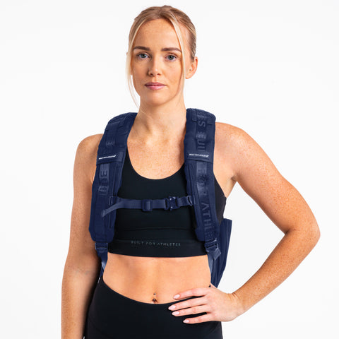 Navy Blue Hybrid Backpack 35L