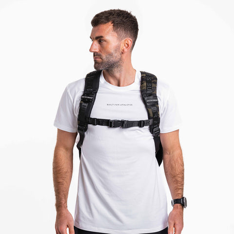 Black Camo Gym Backpack 45L
