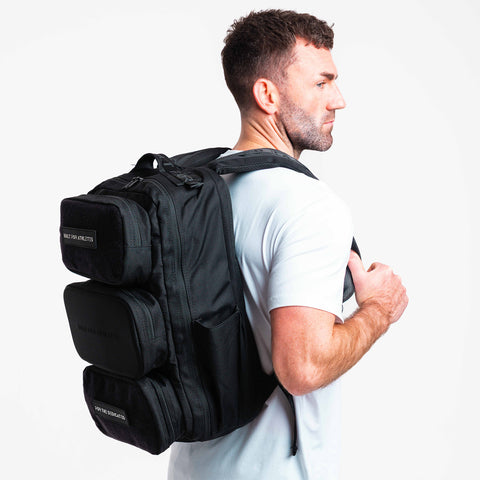 Black Hybrid Backpack 35L