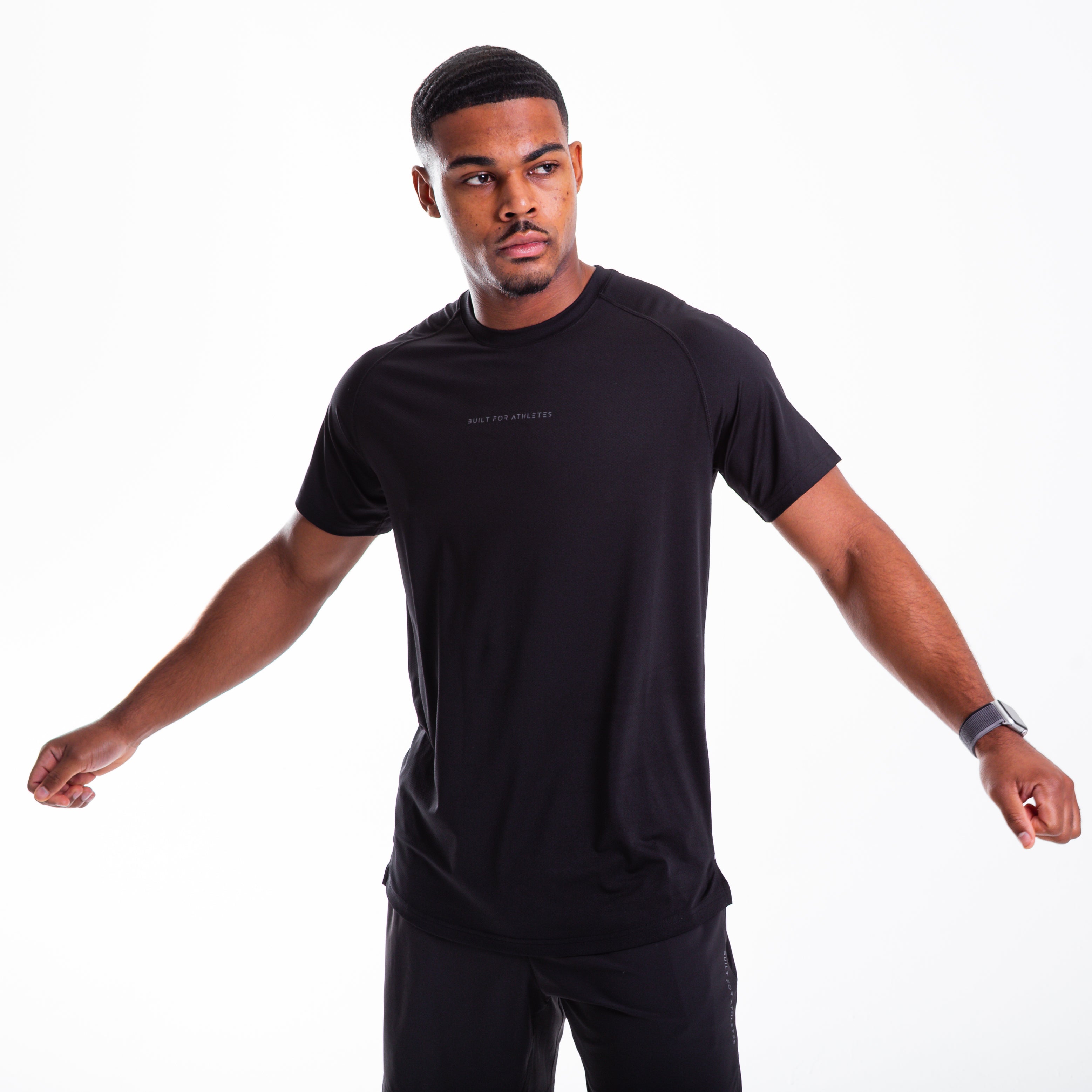 Men's Black Training T-Shirt