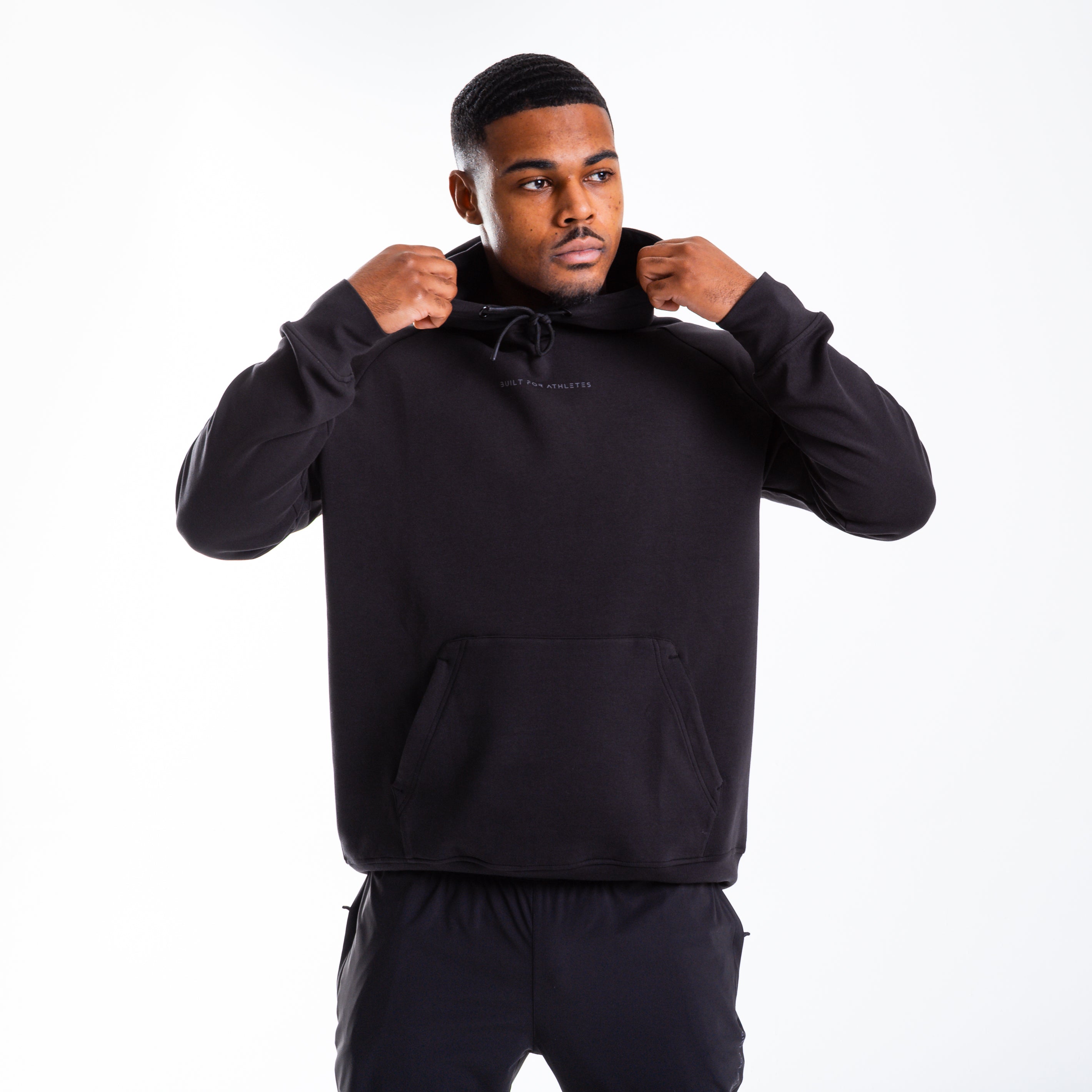 Men's Black Hoodie
