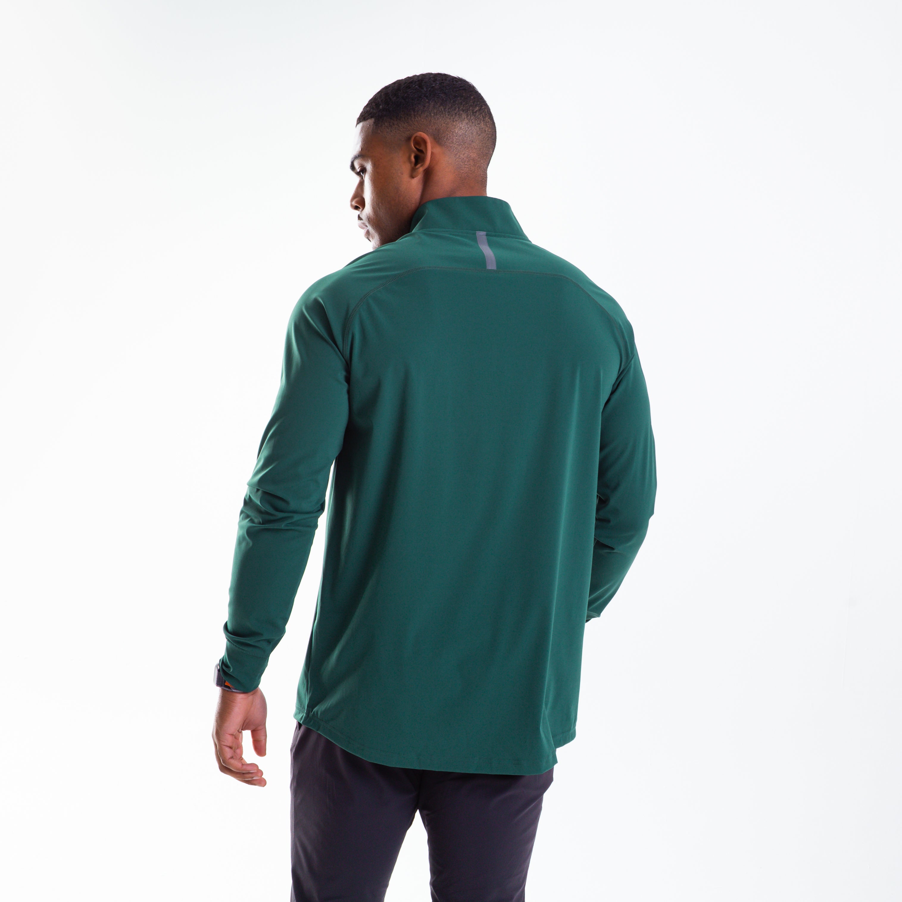 Men's Forest Green 1/4 Zip Pullover