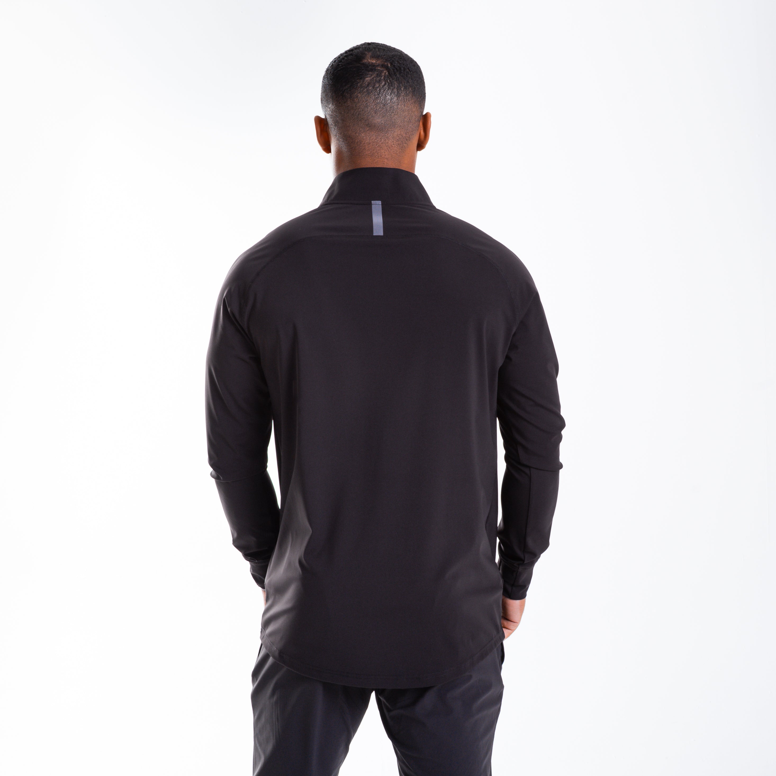 Men's Black 1/4 Zip Pullover