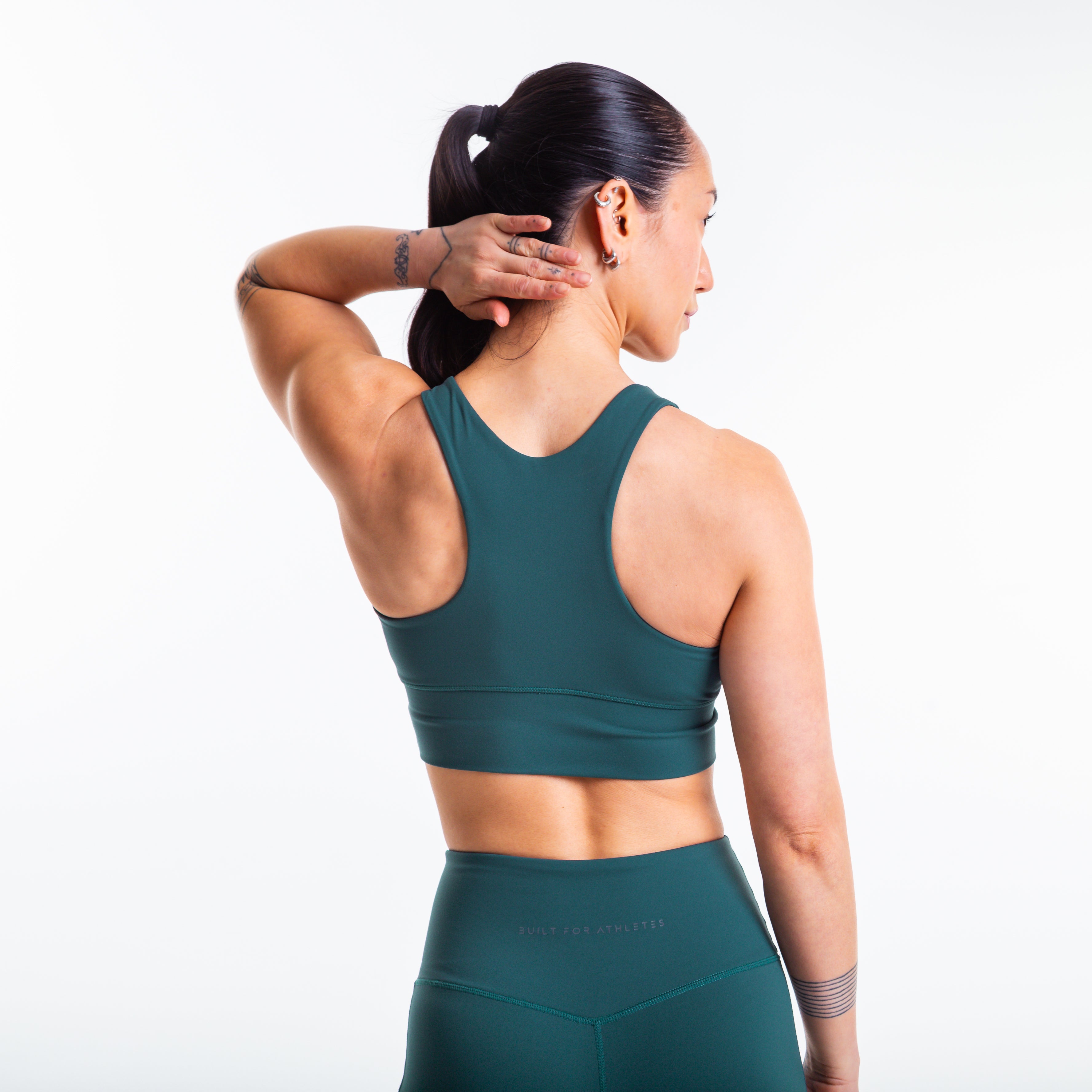 Women's Forest Green Sports Bra