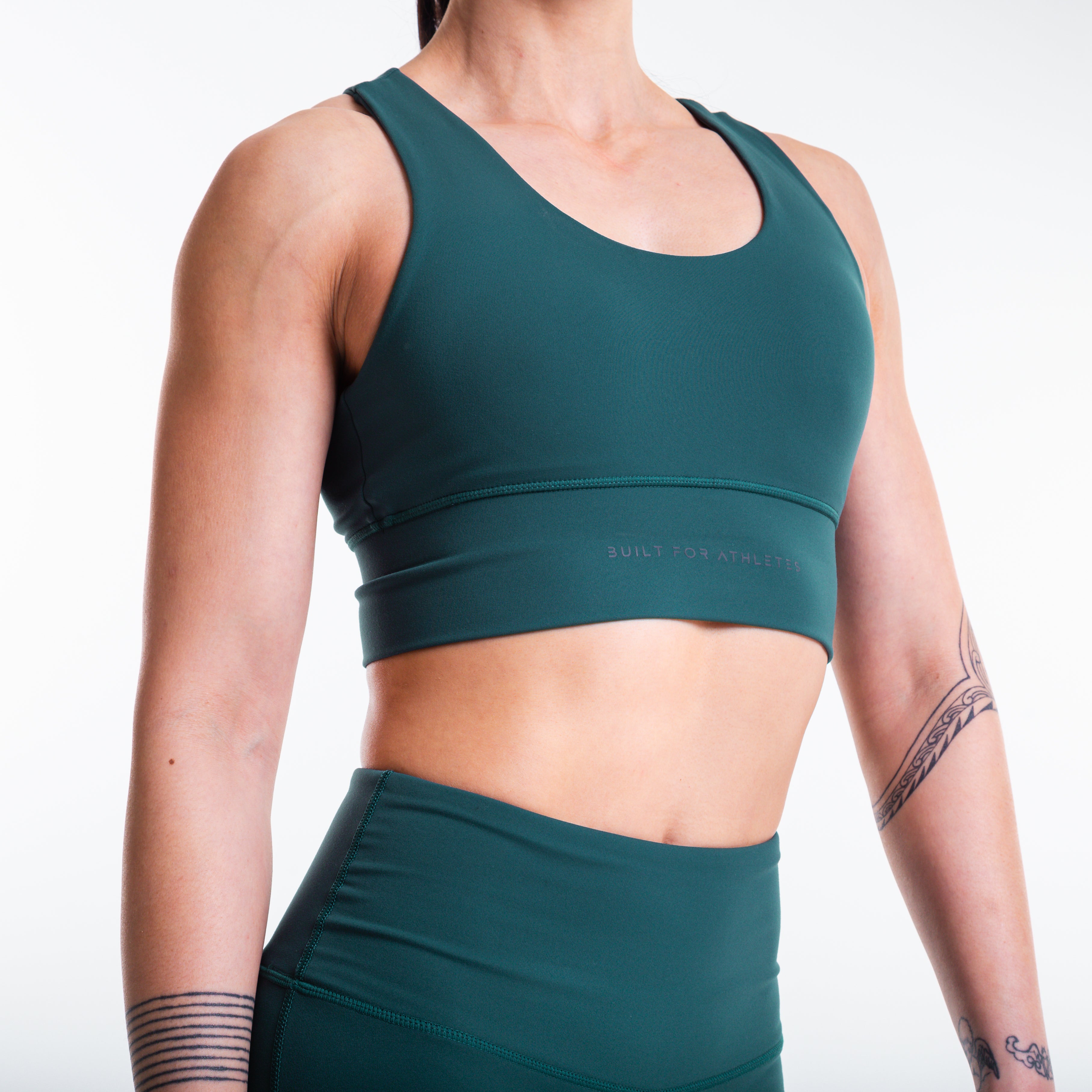 Women's Forest Green Sports Bra