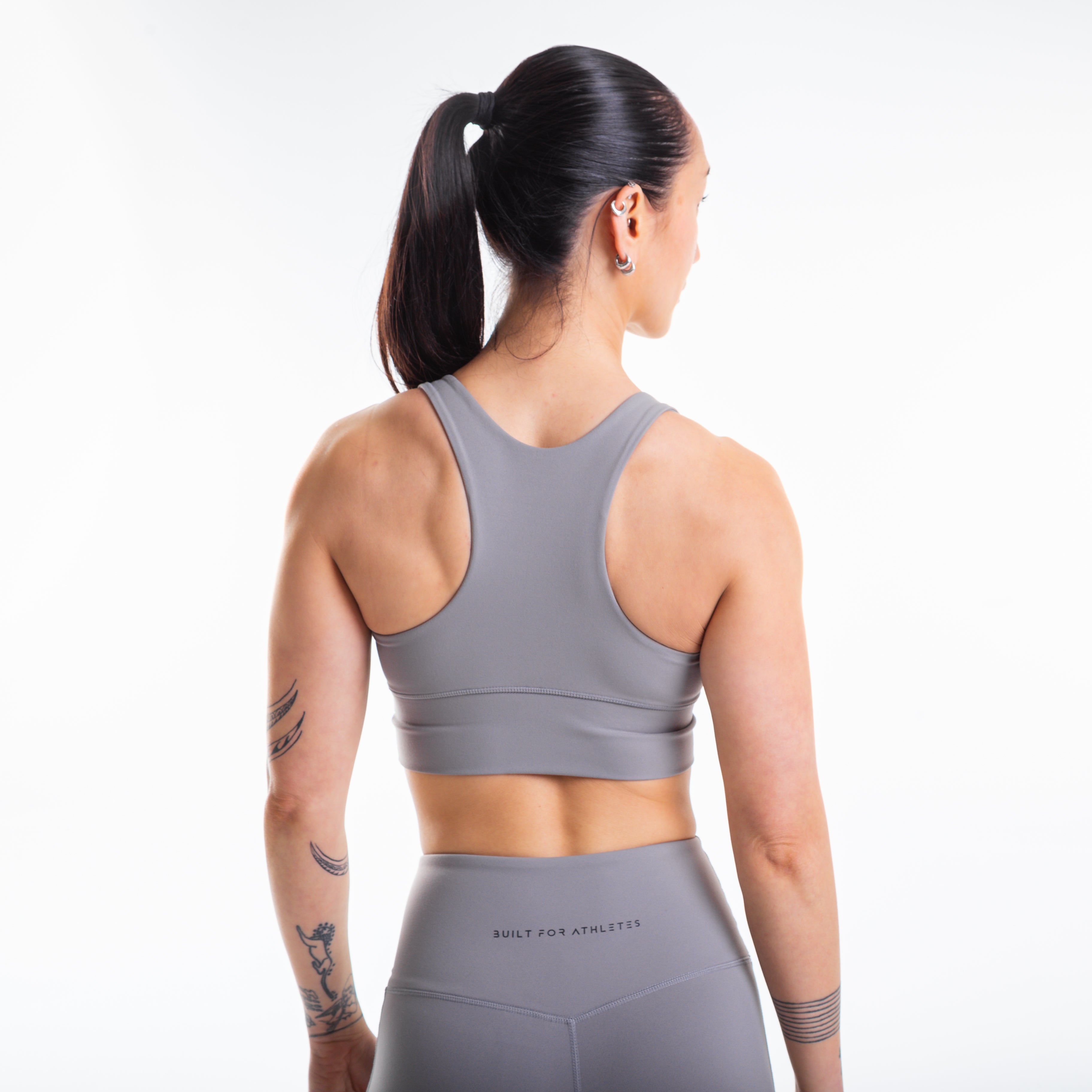Women's Concrete Sports Bra and Training Leggings