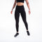 Schwarze Trainingsleggings für Damen