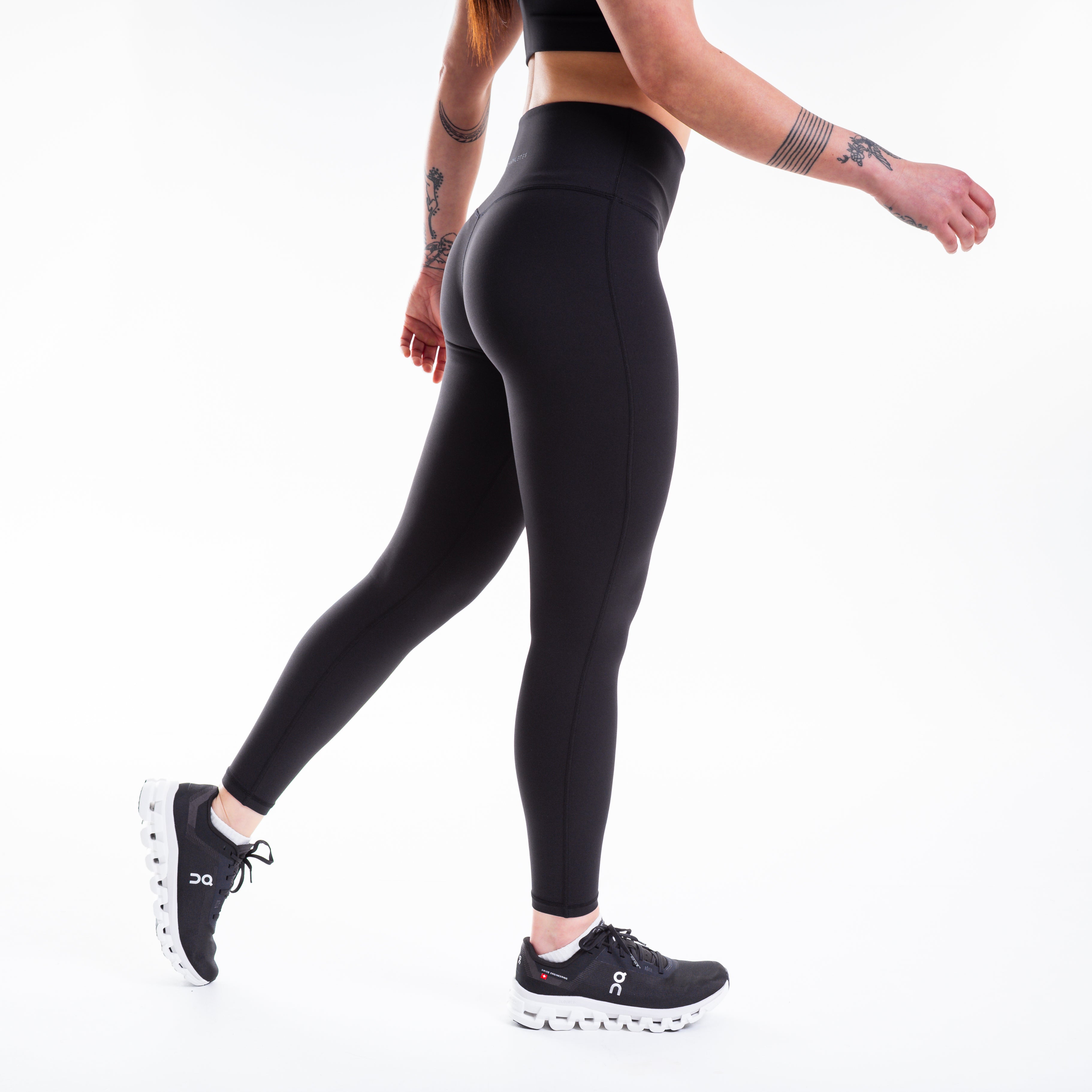 Women's Black Training Leggings