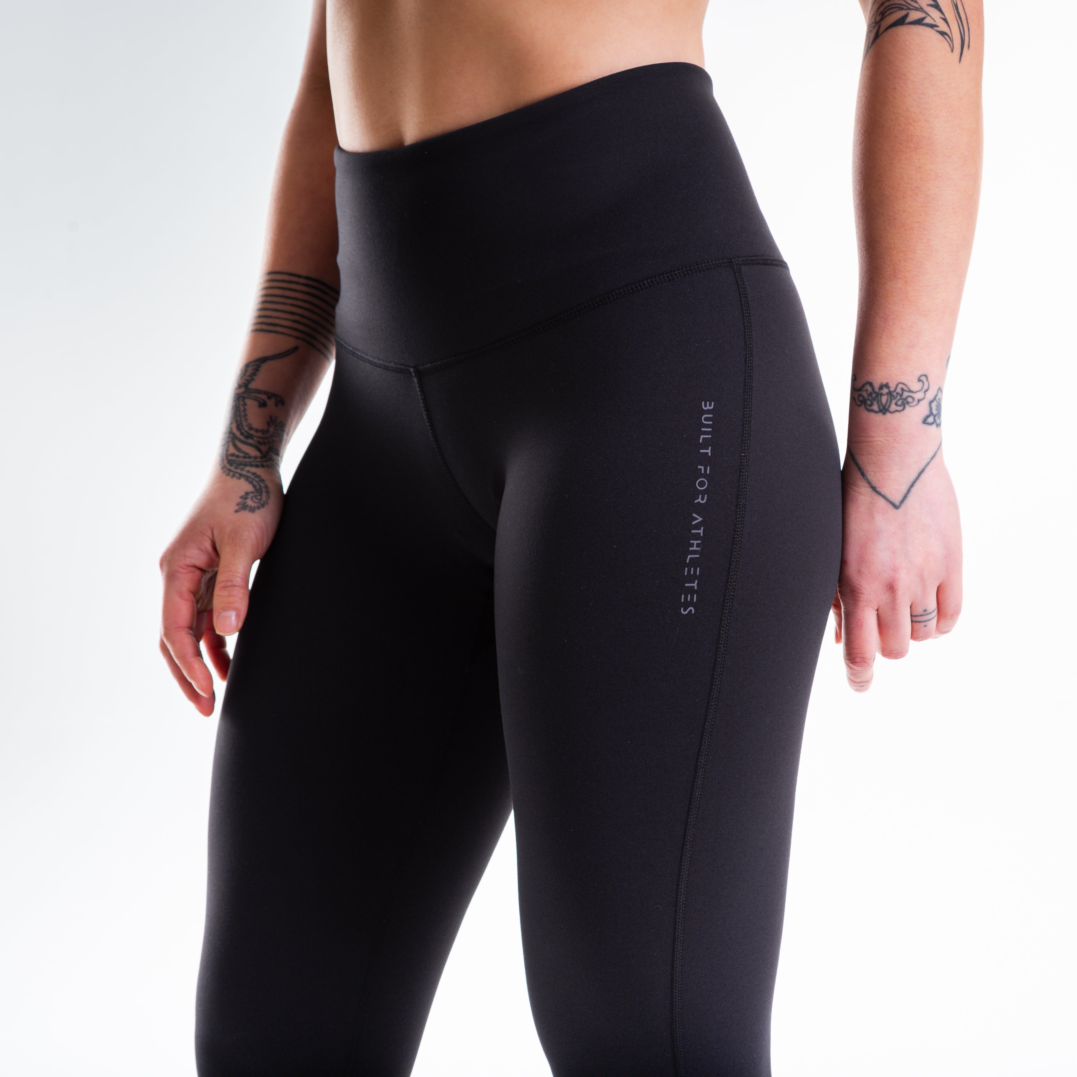 Women's Black Training Leggings