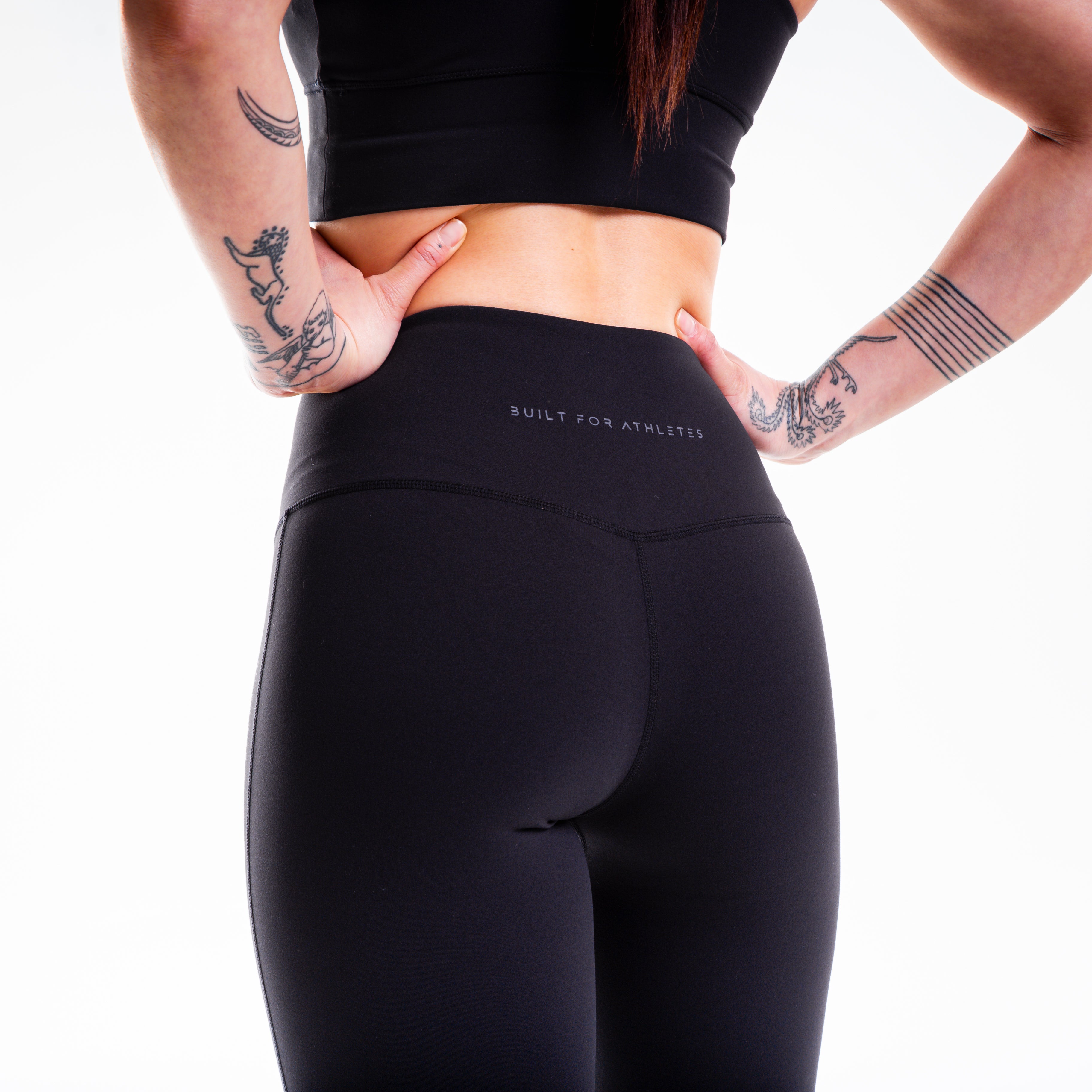 Women's Black Training Leggings