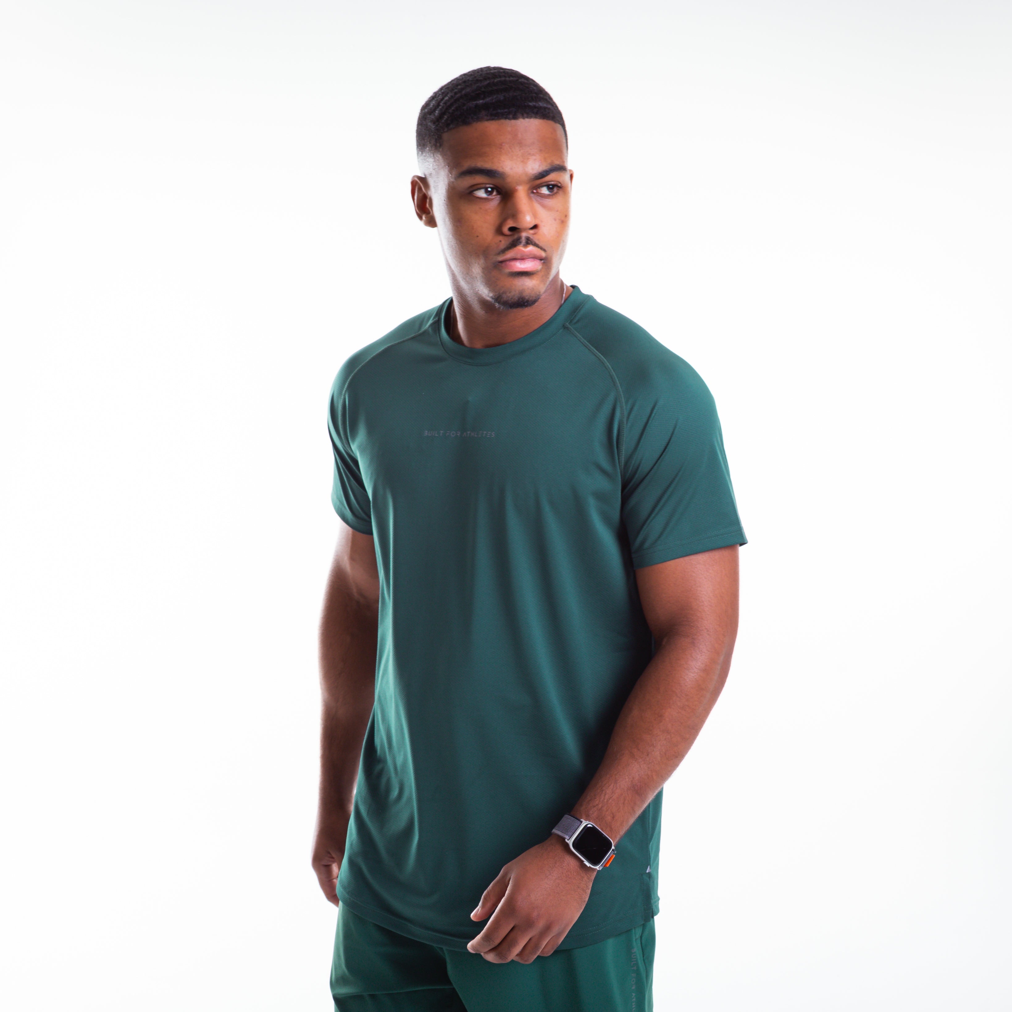 Men's Forest Green Training T-Shirt