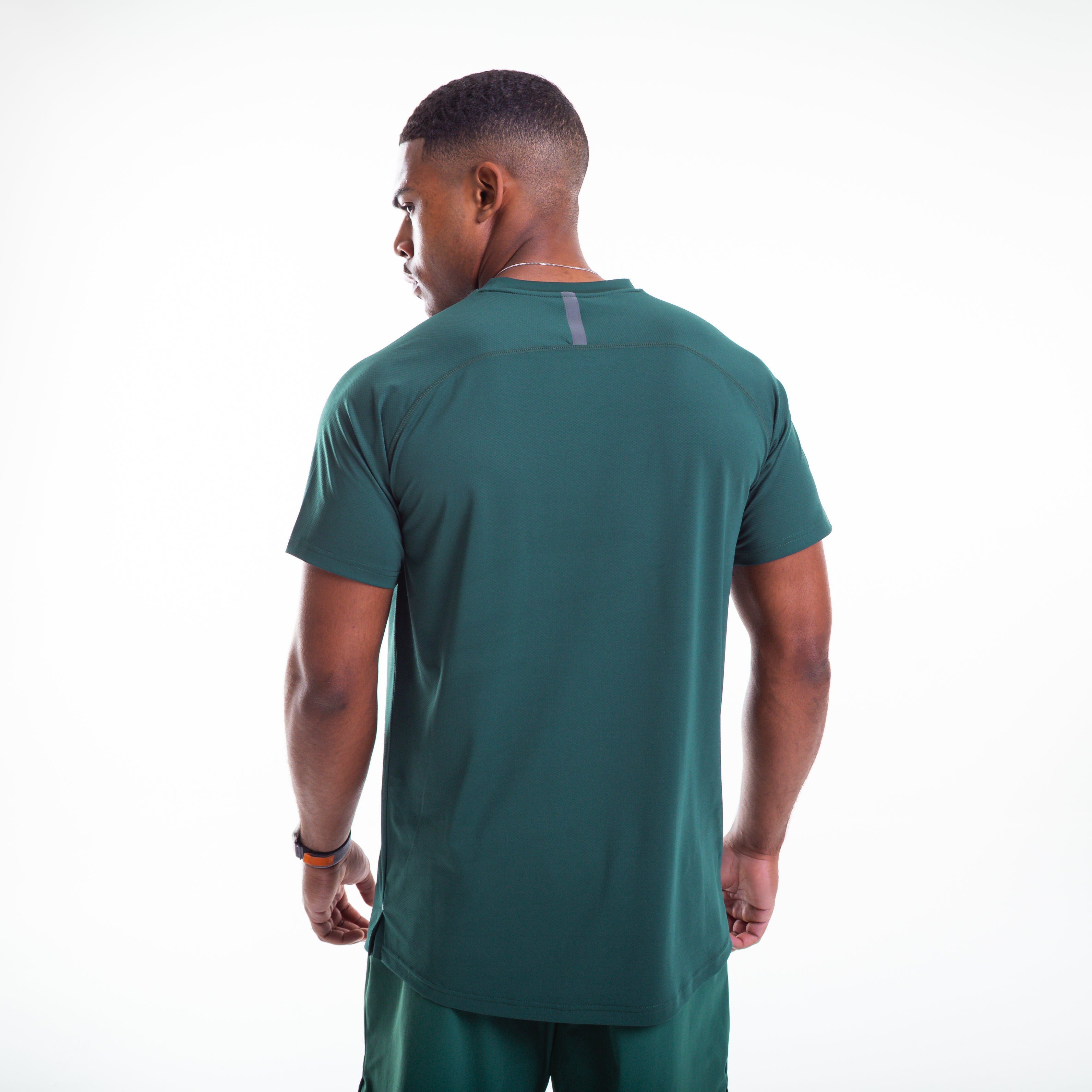 Men's Forest Green Training T-Shirt