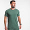 Men's Washed Green Training T-Shirt