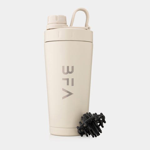 Shaker de protéines en métal en acier inoxydable - 600ML | Conçu pour les athlètes