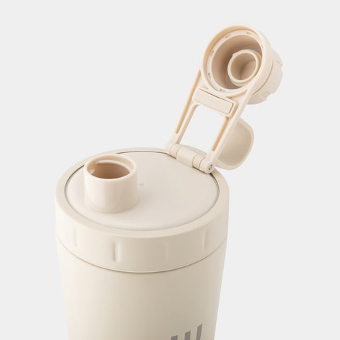 Shaker de protéines en métal en acier inoxydable - 600ML | Conçu pour les athlètes