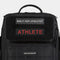 Built for Athletes Patches Red Text Black Back Athlete Patch