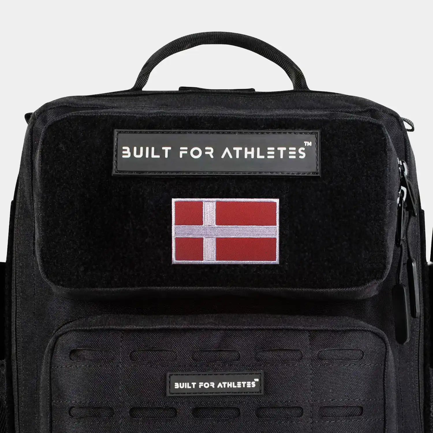 Built for Athletes Patches Denmark Flag Patch