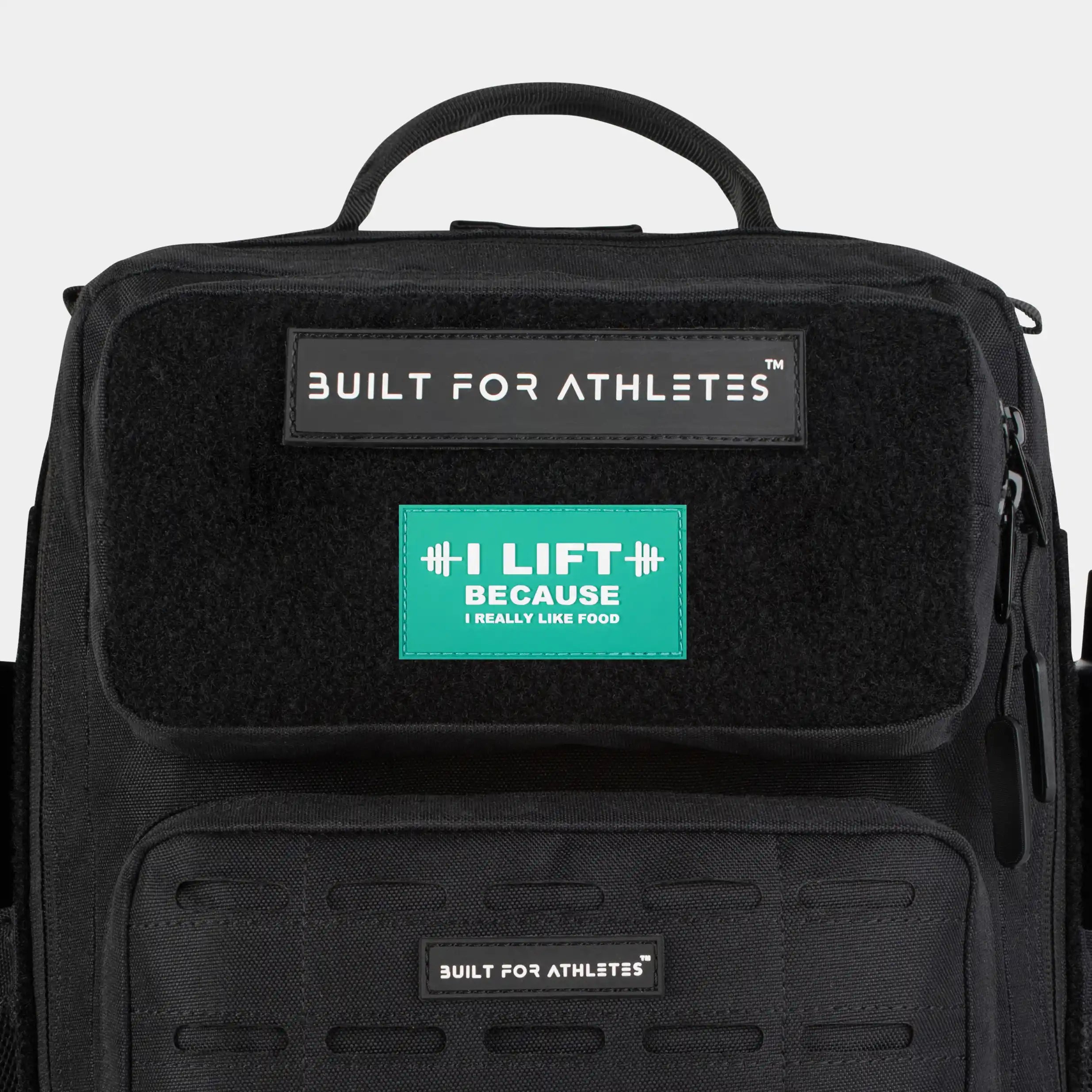 Built for Athletes Patches I Lift Because I Really Like Food Patch