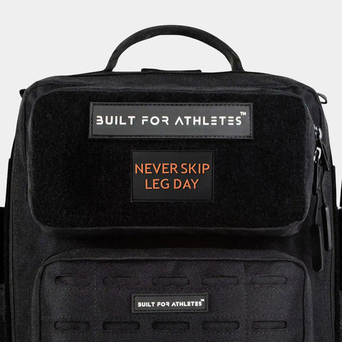 Built for Athletes Patches Never Skip Leg Day Patch