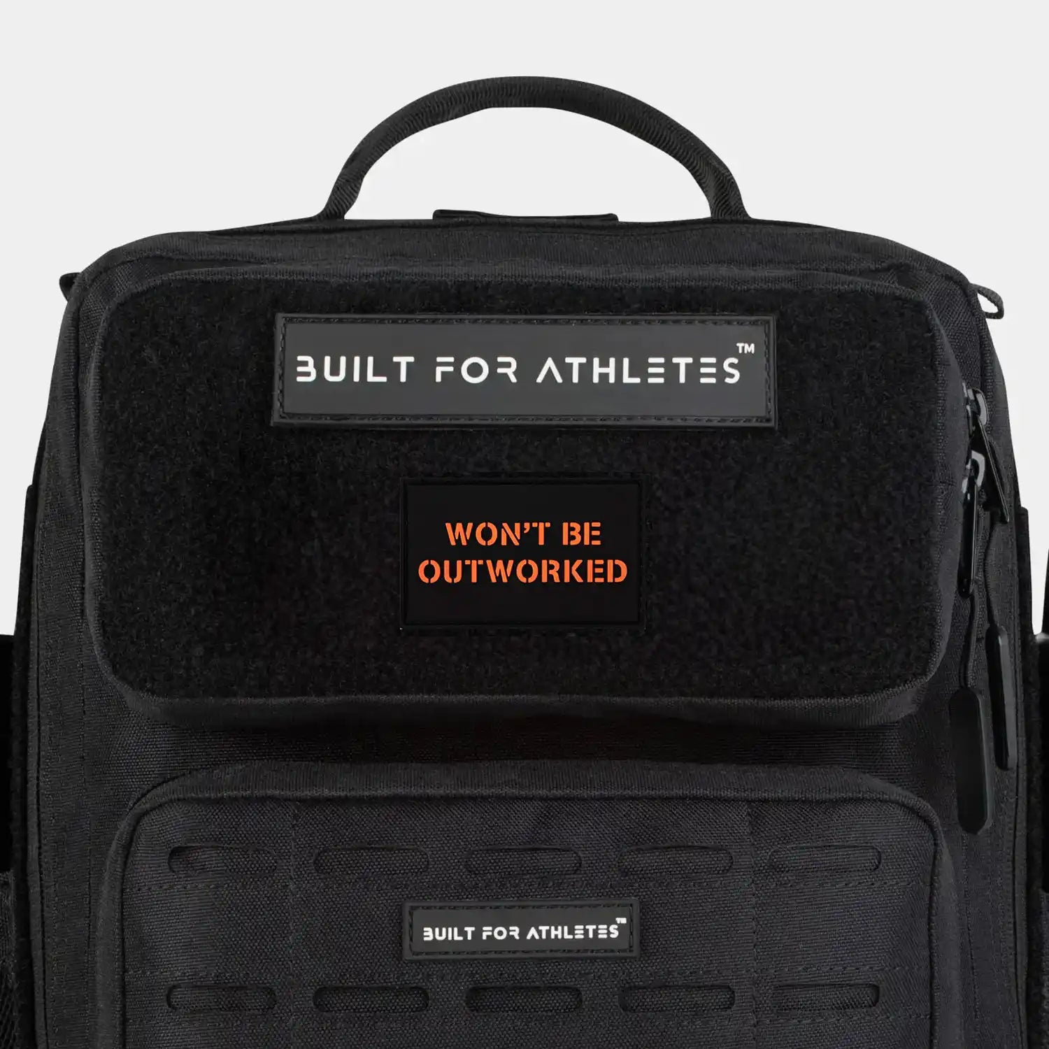 Built for Athletes Patches Won't Be Outworked Patch