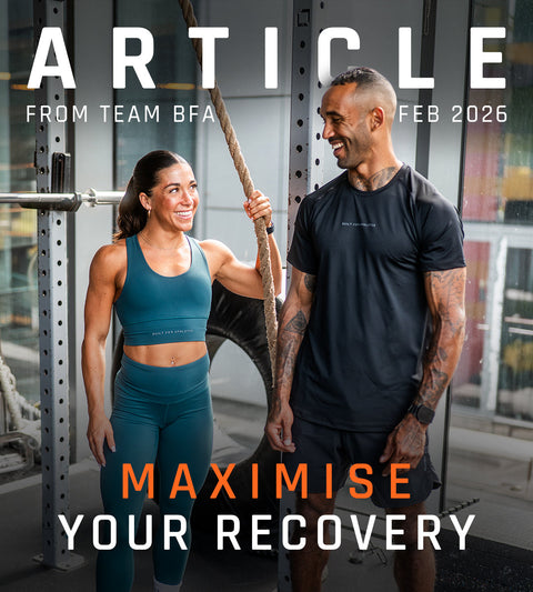 MAXIMISE YOUR RECOVERY