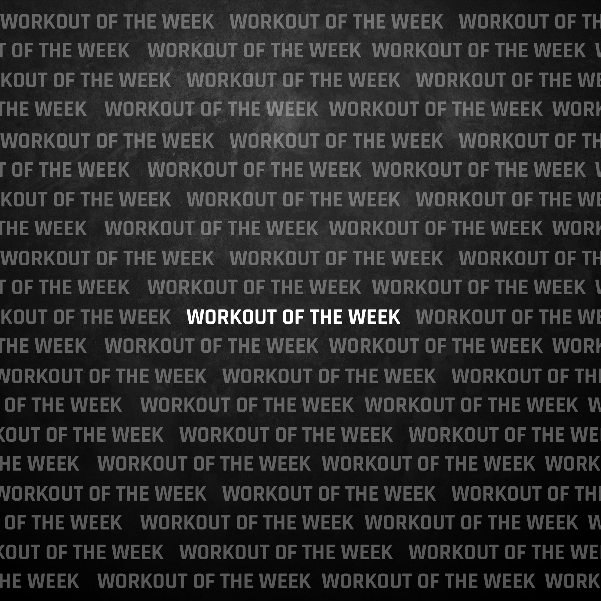 WOTW: HYROX Physical Fitness Test