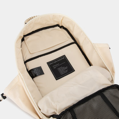 Winter White Pro Series 25L Gym Backpack