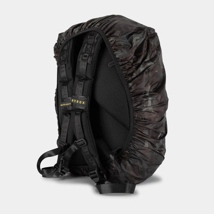 Black Camo Waterproof Backpack Cover