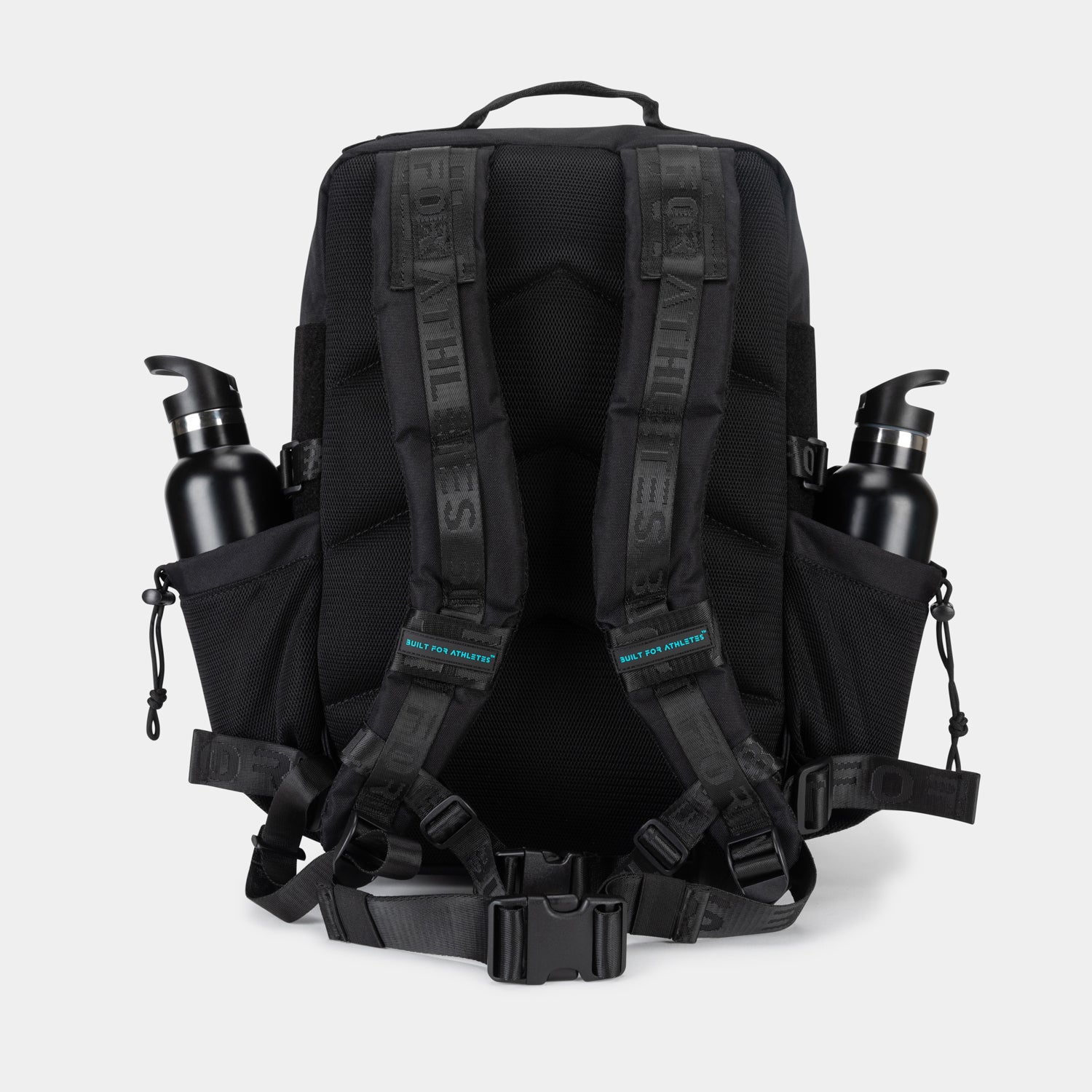 新品タグ付✨BUILT FOR ATHLETES 45L BACKPACK 黒 Large Black & Aqua 45L Gym Backpack – Built for Athletes™