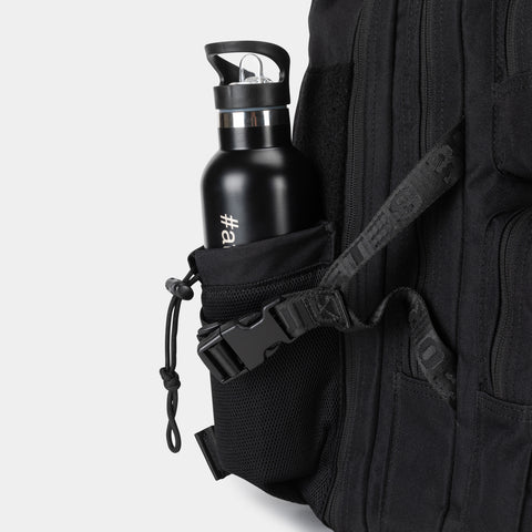 Black & Aqua Gym Backpack 25L