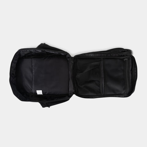 Black & Aqua Gym Backpack 25L