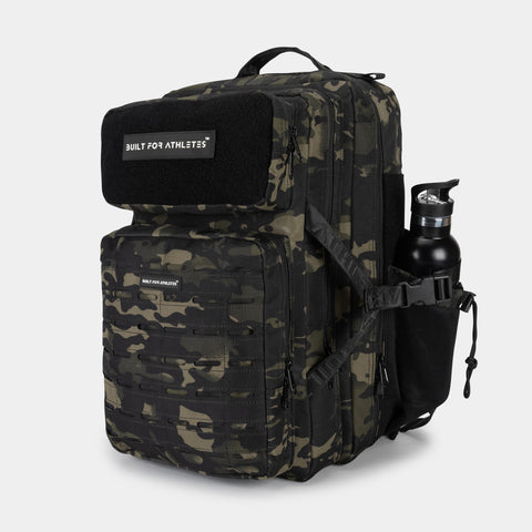 Black Camo Gym Backpack 45L
