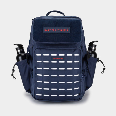 Navy & White Gym Backpack Plus