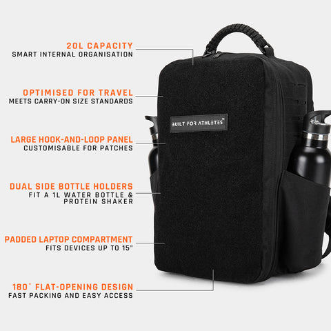 Black Signature Backpack