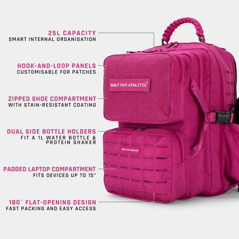 Fuchsia Pro Series Backpack Compact
