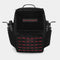 Schwarz-roter Trainingsrucksack