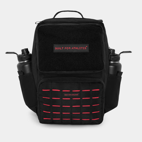 Sac à dos d'entraînement noir et rouge