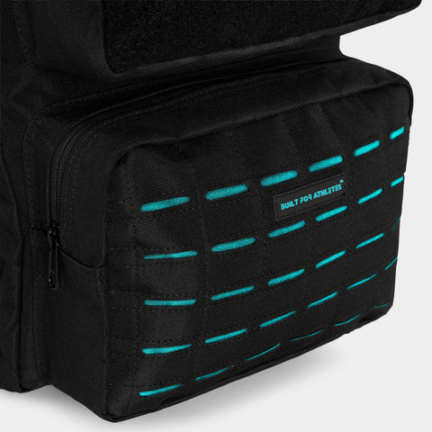 Black & Aqua Training Backpack