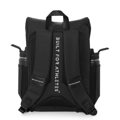 Black Roll Top 22L Backpack
