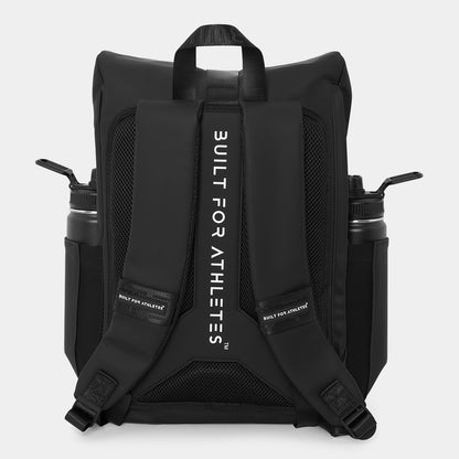 Black Roll Top Backpack 22L