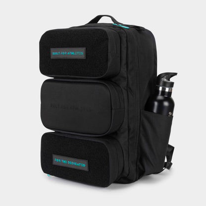 Black & Aqua 35L Elite Backpack