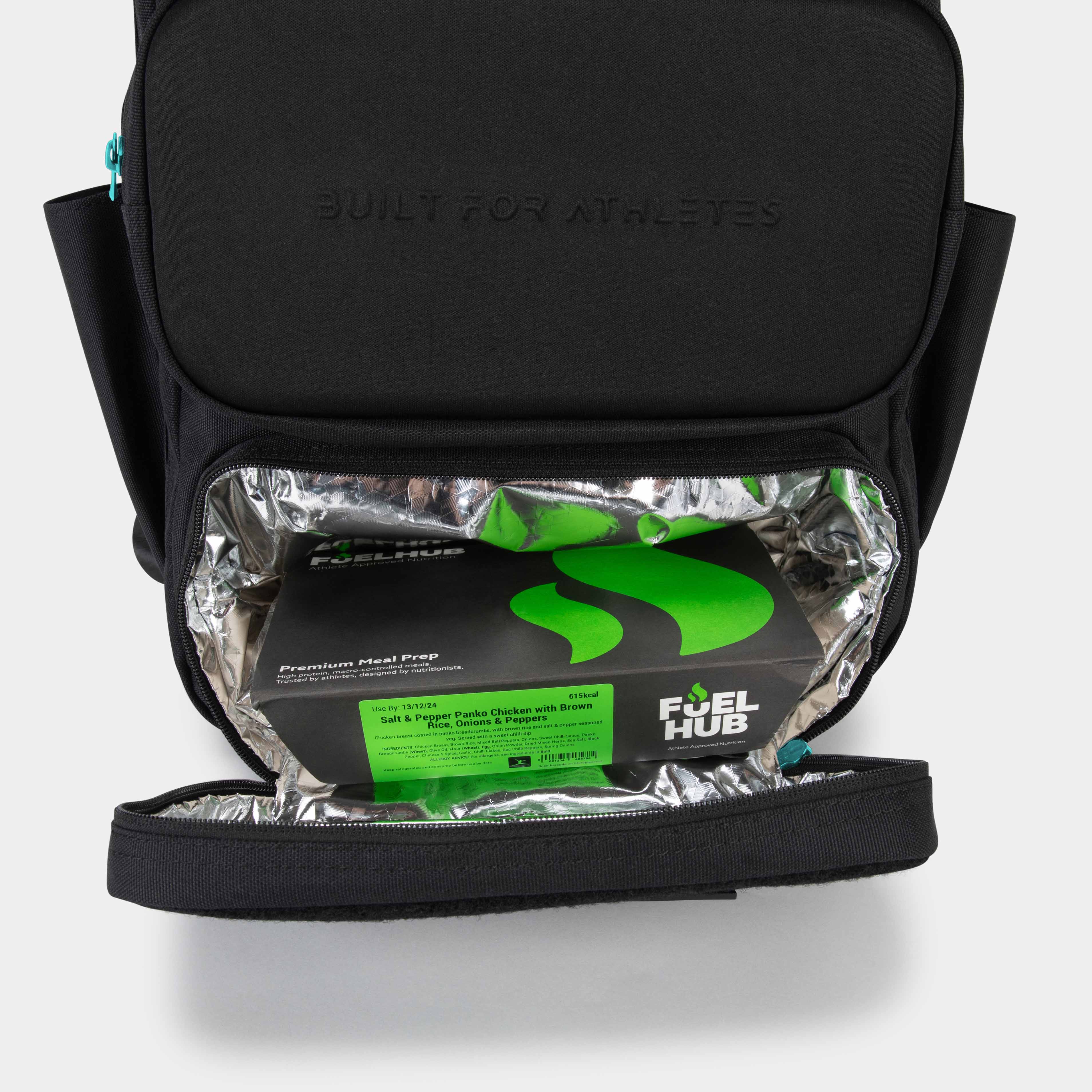 Black & Aqua 35L Elite Backpack