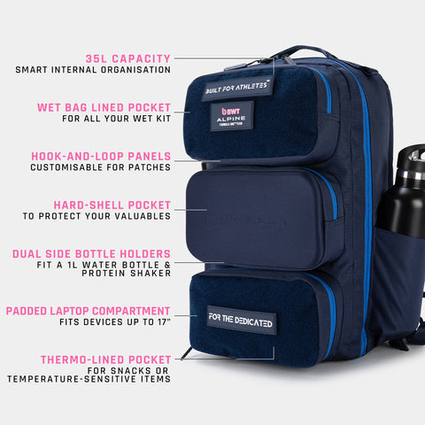 Sac à dos hybride BWT Alpine Formula One Team x BFA