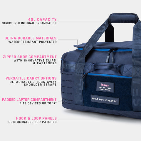 2026 BWT Alpine Formula One Team x BFA 40L Duffel Bag